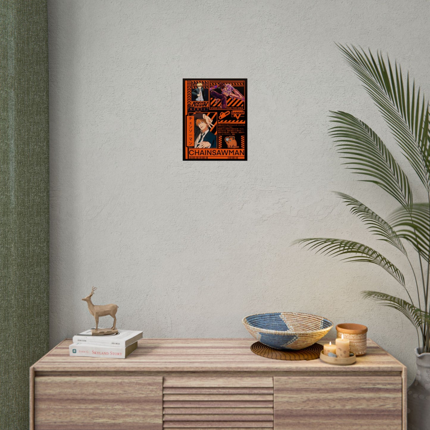 Denji Chainsaw Man Design - 11x14" Anime Wall Art Poster