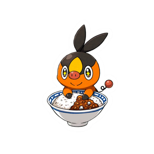Pokemon Curry Sticky- 2x2"