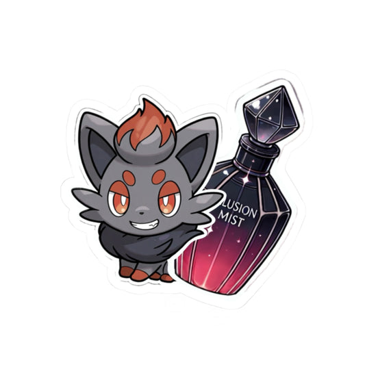 Pokemon Illusion Mist Sticky- 2x2"
