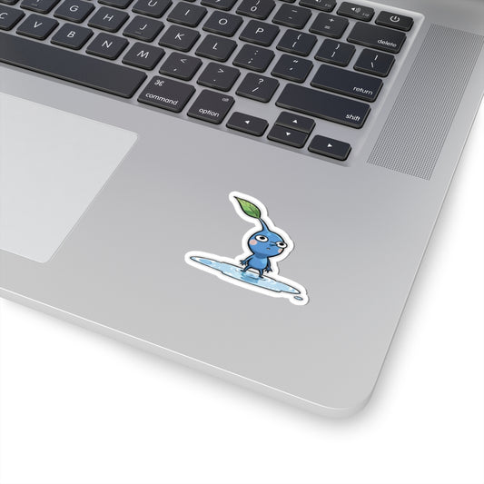 Blue Pikmin Sticky - 2 x 2"