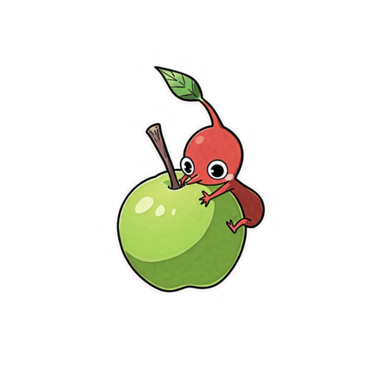 Red Pikmin Sticky - 2 x 2"