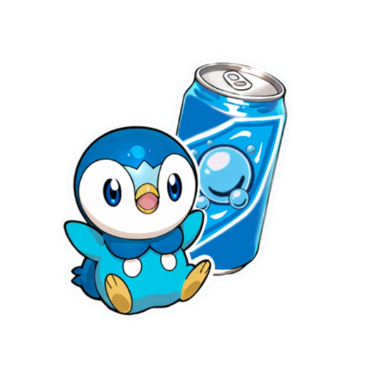 Pokemon Soda Sticky- 2x2"