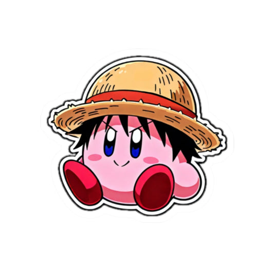 Kirby One Piece Sticky- 2x2"