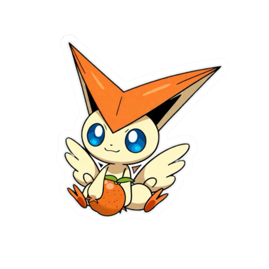 Pokemon Orange Sticky- 2x2"